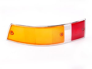 ES#2608913 - 91163192303 - European Tail Light Lens With Chrome Rim - Left side fitment - URO - Porsche