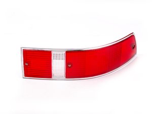 ES#2608920 - 90163190604 - Tail Light Lens With Chrome Rim - Right side fitment - URO - Porsche
