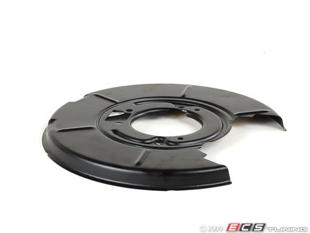 ES#60108 - 34211158992 - Rear Brake Dust Shield - Right - Located behind the brake disc, protects seals from the elements and brake dust - Genuine BMW - BMW