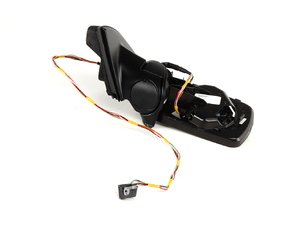ES#83058 - 51167039897 - Heated Exterior Mirror - Left - Replacement mirror without glass or cap - Genuine BMW - BMW