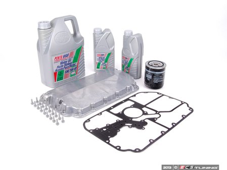 ES#2602641 - 078103604HKT - Oil Pan Replacement Kit - Everything required to replace your leaking pan, including the oil change - Assembled By ECS - Audi
