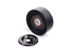 ES#1497597 - 99710211800 - Accessory Drive Belt Upper Deflection Roller - Located on the front of the engine between the A/C compressor and the tensioner pulley - Genuine Porsche - Porsche
