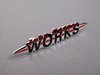 ES#79328 - 51147175101 - JCW Front Grille Badge - For JCW models and JCW tuning kits - Genuine MINI - MINI