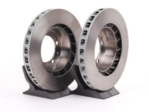 ES#2593242 - 92835104360KT1 - Front Brake Rotors - Pair 12" (304mm) - Front axle fitment - Both left and right - Sebro - Porsche