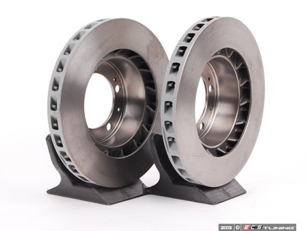 ES#2593242 - 92835104360KT1 - Front Brake Rotors - Pair 12" (304mm) - Front axle fitment - Both left and right - Sebro - Porsche