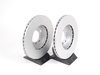ES#2602967 - 34351164371CPKT - Front Brake Service Kit - Featuring Meyle coated rotors and ECS DD23 ceramic brake pads. - Assembled By ECS - BMW