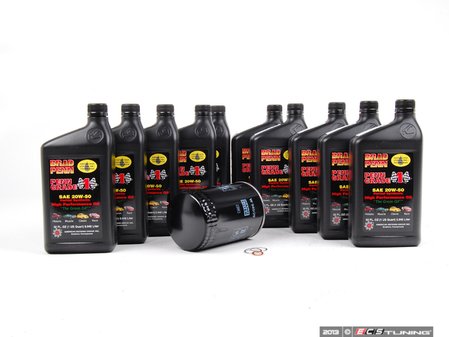 ES#2588541 - 93010776401KT5 - Penn Grade 1 Oil Service Kit (20w-50) - Includes Mann filter and Genuine Penn Grade 1 A40 Spec Oil - Assembled By ECS - Porsche