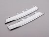 ES#6605 - 1KM898653 - Chrome Insert Kit - Repair/Replacement chrome inserts for slotted grilles - Genuine Volkswagen Audi - Volkswagen