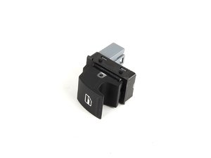 ES#420733 - 7L6959855BREH -  Window Switch - Priced Each - Fits passenger and rear doors - Genuine Volkswagen Audi - Volkswagen