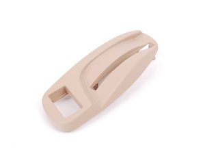 ES#143727 - 52108267506 - Beige Seat Adjustment Lever Trim - Right - Trim surrounding the backrest lever - Genuine BMW - BMW