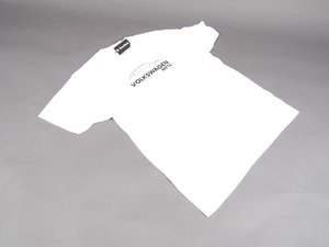 ES#2642458 - 13052-LG - Beetle Silhouette Tee - Large - White shirt with beetle silhouette  - DriverGear - Volkswagen