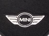 ES#1834327 - 82110037584 - MINI Emblem Logo - Black - Floor Mat Carpet Set (Front & Rear) - Priced As Set - (NO LONGER AVAILABLE) - Replace or upgrade to factory MINI carpets - Genuine MINI - 