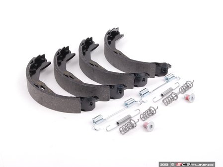 ES#2612217 - 0044208620 - Parking Brake Shoe Kit - Includes all hardware needed for installation - Pagid - Mercedes Benz