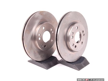 ES#2561873 - 1244212412 - Front Brake Rotors - Pair - (NO LONGER AVAILABLE) - Includes rotors for left and right sides -- Does not include new rotor hold down screws - PBR - 