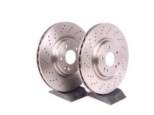 ES#2561801 - 2034211312 - Front Brake Rotors - Pair - Includes left and right front brake rotors - Pilenga - Mercedes Benz