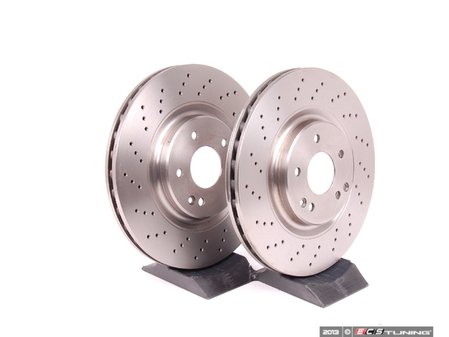 ES#2561801 - 2034211312 - Front Brake Rotors - Pair - Includes left and right front brake rotors - Pilenga - Mercedes Benz