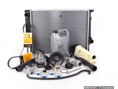 ES#2636027 - 61311384739KT4 - Cooling Maintenance Kit - Level 3 - The ultimate cooling refresh kit - featuring a Geba water pump with metal impeller - Assembled By ECS - BMW