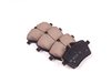 ES#2597550 - 34116858652KT12 - Front Brake Service Kit - Featuring Zimmerman rotors and ECS DD23 Daily Driver ceramic pads - Assembled By ECS - MINI