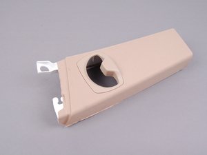 ES#110982 - 51436954657 - "B" Pillar Cover - Left - CREAMBEIGE / beige  - Genuine BMW - BMW