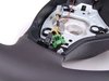ES#52377 - 32302283733 - M Leather Steering Wheel - Black leather with black trim and M color stitching - Genuine BMW - BMW