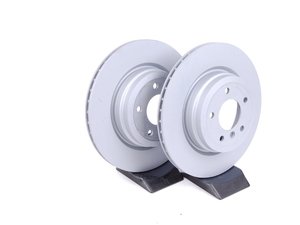 ES#2612405 - 34216855004KT1 - Rear Brake Rotors - Pair (336x22) - Features "Z" coat for corrosion resistance - Zimmermann - BMW