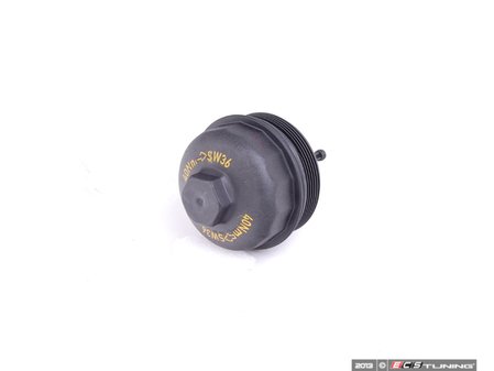 ES#24097 - 11427838009 - Oil Filter Housing Cap - Plastic cap that screws on and holds the oil filter - Genuine BMW - BMW