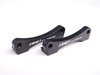 ES#260944 - 1K0698304 - Front Big Brake Kit - Stage 3 - 2-Piece Cross-Drilled & Slotted Rotors (332x32) - (NO LONGER AVAILABLE) - Featuring ECS 4-piston brake calipers, caliper brackets, Hawk HPS pads, drilled and slotted semi-floating two-piece rotors, Exact-Fit stainless steel lines and hardware - ECS - 