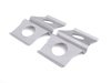 ES#260944 - 1K0698304 - Front Big Brake Kit - Stage 3 - 2-Piece Cross-Drilled & Slotted Rotors (332x32) - (NO LONGER AVAILABLE) - Featuring ECS 4-piston brake calipers, caliper brackets, Hawk HPS pads, drilled and slotted semi-floating two-piece rotors, Exact-Fit stainless steel lines and hardware - ECS - 