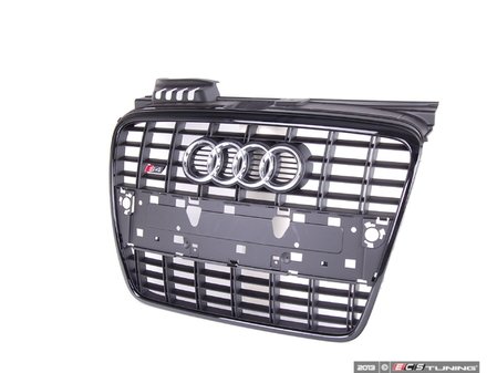 ES#2081149 - 8E0853651KVMZ - S4 Grille Assembly - Blackout - (NO LONGER AVAILABLE) - Clean up or change your look - Genuine Volkswagen Audi - 