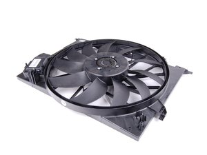 ES#1845491 - 2115002293 - Auxiliary Fan Assembly - 850 Watt - Genuine Mercedes Benz - Mercedes Benz