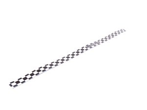 ES#120882 - 51470433214 - Checkered Door Entry Strip - Right - (NO LONGER AVAILABLE) - Door sill strip with checkered pattern and " Clubman" center - Genuine MINI - 