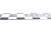 ES#120883 - 51470433215 - Checkered Door Entry Strip - Left - (NO LONGER AVAILABLE) - Door sill strip with checkered pattern and " Clubman" center - Genuine MINI - 