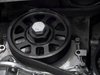 ES#2536 - VR612VCPKIT - ECS Super-Lightweight Crank Pulley - Black - Includes 13oz super-lightweight crank pulley, key way & securing bolt - ECS - Volkswagen