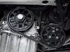 ES#2536 - VR612VCPKIT - ECS Super-Lightweight Crank Pulley - Black - Includes 13oz super-lightweight crank pulley, key way & securing bolt - ECS - Volkswagen