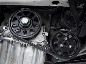 Lightweight Power Steering Pulley - Black