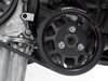 ES#2535 - VR612VPS - ECS Lightweight Pulley Kit - Black - Includes lightweight crank & power steering pulleys, new key way & OEM crank bolt - ECS - Volkswagen