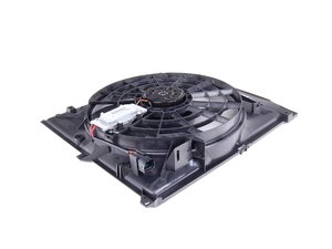 ES#38183 - 17117561757 - Auxiliary Puller Fan Assembly - Cooling fan mounted behind the radiator - Genuine BMW - BMW