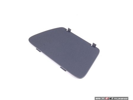 ES#111617 - 51437034409 - Cover Insert For Trunk Trim Panther Black - Left - Rectangular plastic cover that snaps into the side panel - Genuine MINI - MINI