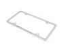 ES#2180508 - ZAW071801 - Truth In Engineering License Plate Frame - (NO LONGER AVAILABLE) - Featuring 'Truth in Engineering' inscription & Audi rings logo - Genuine Volkswagen Audi - 