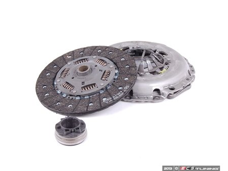ES#2550660 - 079198141X - Clutch Kit - Includes pressure plate, clutch disc & throw-out bearing - LUK - Audi