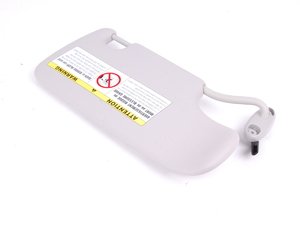 ES#83225 - 51167057477 - Sun Visor / Mirror Illumination Left - Horizon Grey - (NO LONGER AVAILABLE) - Replace your broken or missing visor. - Genuine MINI - 