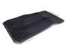 ES#2530668 - 51472220140 - Modern Line Front Rubber Floor Mat Set - (NO LONGER AVAILABLE) - Schwarz/Black With Beige Accent - Genuine BMW - 