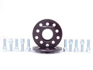 ES#2649763 - 00240302A10KT1 - ECS Wheel Spacer & Bolt Kit - 10mm With Conical Seat Bolts - Includes everything you need to install spacers on two wheels - ECS - Audi Volkswagen