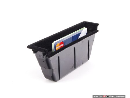 ES#298370 - 1C0857058B33N - Center Console Storage Bin - Black - Get some added storage with this new storage compartment - Genuine Volkswagen Audi - Volkswagen