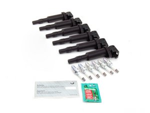 ES#2603136 - 12131712219KT3 - Ignition Service Kit - Restore your ignition system using high quality Bosch ignition coils and NGK spark plugs - Assembled By ECS - BMW