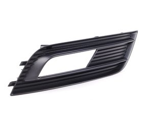 ES#2540957 - 8K0807682K01C - Fog Light Grille - Satin Black - Right - Keep your exterior looking clean - Genuine Volkswagen Audi - Audi