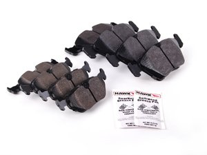 ES#2592980 - HB135F.770KT - Front And Rear Brake Pad Kit - Hawk HPS - A set of upgraded pads for spirited driving - Hawk - BMW