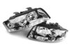 ES#835 - B6A4ECODEHAL - European Halogen Headlight Set - Improved European beam pattern without amber corner markers - Valeo - Audi