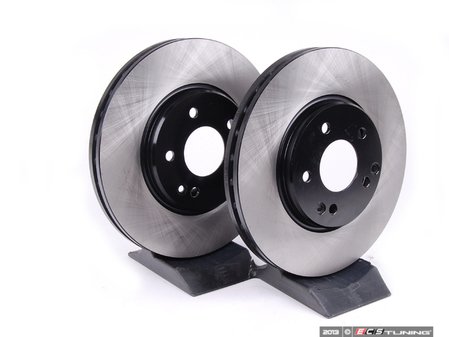 ES#2598530 - 2104212512KT4 - Front Brake Rotors - Pair - Does not include brake rotor securing screws - Meyle - Mercedes Benz