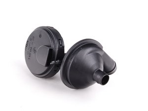 ES#25703 - 11617501566 - Crankcase Pressure Regulator Valve  - Commonly referred to as the "oil separator" or PCV - Genuine BMW - BMW